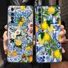 Mediterranean Lemon For Realme 11 10 9 8 5G 7 6 GT2 Pro Plus C21 C11 C25 C35 Silicone Cover For Realme GT Neo 2 3 3T Phone Case