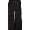 X Off-White FW23 Водонепроницаемые длинные повседневные брюки из тканого материала с завязками, унисекс, черные DV4453-010