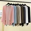 Autumn Summer Sun Protection Clothing Women Modal Cardigan Ladies Shawl Outerwear Female Long Sleeve Cardigans Women Thin Coat