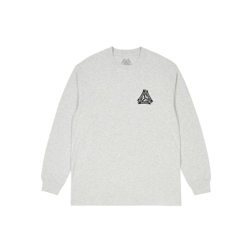 Palace Серые топы унисекс с длинными рукавами Tribal Tribal P25LS011