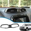 Car Center Air Vent Trim Cover for Jeep Renegade 2016-2022 Conditioning AC Outlet Vent Stickers Interior Mouldings Accessories