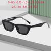 -0.5 -0.75 To -6 Anti-Glare Cat Eye Nearsighted Sunglasses With Diopters Outdoors Uv400 Prescription Sun Glasses For Women