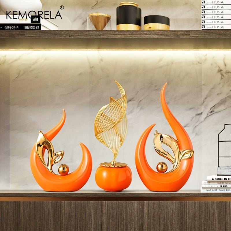 Керамическая статуэтка Nordic Creative Light Luxury Living Room Decoration Скульптуры и статуэтки Аксессуары для офисного стола Декор комнаты