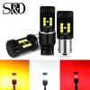 1 шт. PY21W LED 1156 BAU15S 1157 BAY15D P21/5W LED T20 7443 W21/5W Лампа 12SMD 3030 Автомобильный Поворотник Стоп-сигнал Задний ход Автолампа