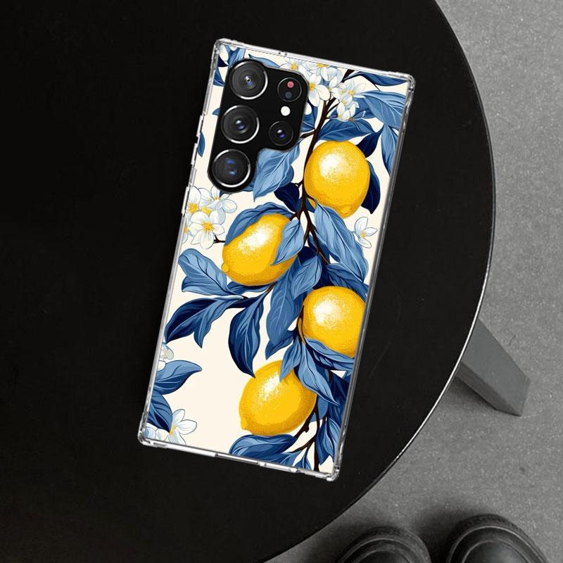 Чехол для телефона Citrus Limon Linnaeus для Samsung Galaxy S26 S25 Edge S24 S23 Ultra S22 Plus S21 FE S20 + Художественный Индивидуальный Fundas
