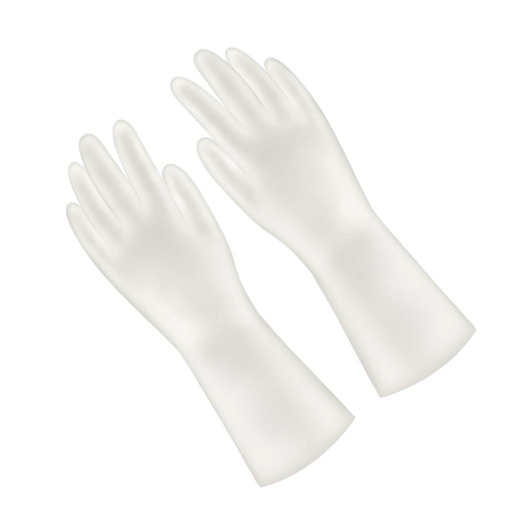 Household Cleaning Gloves PVC Thickened Multifunctional Dishwashing Gloves for Kitchen L