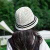 Декоративная круглая стильная женская шляпа от солнца с короткими полями и защитой от ультрафиолета, летняя