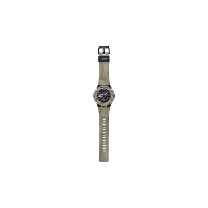 Casio CASIOG-SHOCKG-SHOCK Серия Sand Land Водонепроницаемые и ударопрочные Кварцевый механизм Ремешок из смолы Японские и корейские часы Мужские часы GA-2200SL-5APR