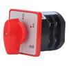 Changeover Switch 2 Pole 3 Position Cam Changeover Control Selector Switch for Motor AC380V
