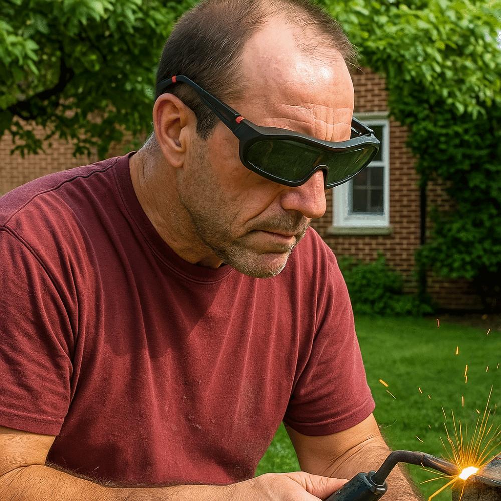 Солнечные сварочные очки с автоматическим затемнением, антибликовые сварочные очки для плазменной резки