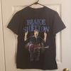 Горячая винтажная черная хлопковая футболка Blake Shelton, все размеры, для взрослых, CM302, унисекс