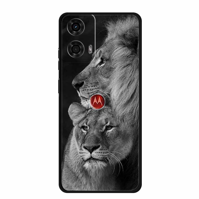 Чехол для Motorola G Stylus 5G 2024, ТПУ, Животные, Мягкий силикон, Чехлы для телефона, Для Moto G Stylus 5G 2024, Волк, Защитная задняя крышка