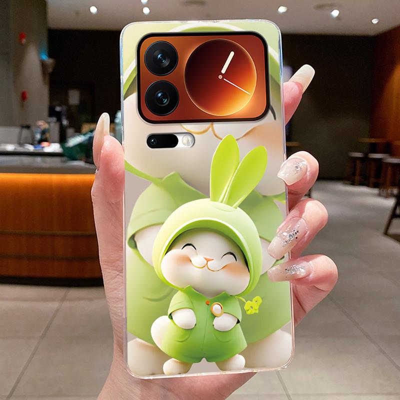 Модный Чехол для Телефона с Узором Совы для Xiaomi 17 Pro Xiaomi 17 Pro Max Прозрачный Мягкий TPU Чехол Ударопрочный Парный Чехол