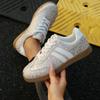 Мода 2025 НОВЫЕ Женские Спортивные Туфли Модные Повседневные Плоские Вулканизированные Туфли Женские Кроссовки для Ходьбы на Открытом Воздухе Женская Удобная Классическая Обувь
