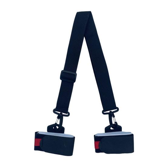 Плечевой ремень для крепления лыж, регулируемый прочный плечевой ремень для сноуборда, переносной ремень для крепления лыжных палок, аксессуары для сноуборда