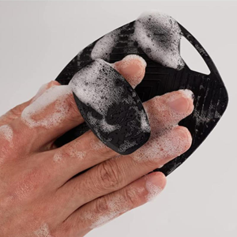 Силиконовая щетка для шампуня, массажер для кожи головы для душа, самоочищающийся, необходимый инструмент для шампуня, щетка для ванной