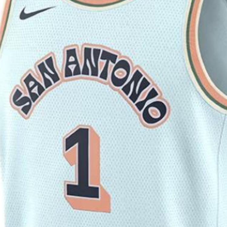 Nike Джерси Dri-FIT NBA San Antonio Spurs City Edition 2024-25 Swingman (Виктор Вембаньяма) FQ4360-474