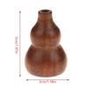 Long-lasting Floral Essential Oil Diffuser Wooden Aromatherapy Inhaler Expanded Fragrant Wood