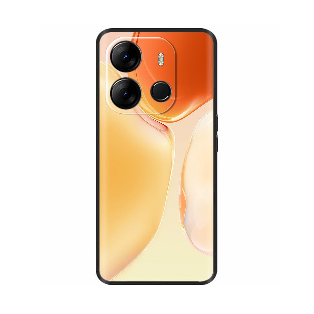 Для чехла Spark Go 2023 Мягкий черный силиконовый бампер-крышка Для Tecno Spark Go 2023 BF7n Чехол Capa Защитный чехол для мобильного телефона Etui