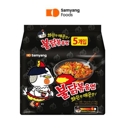 Samyang Жареная лапша Булдак (Острый куриный рамен) 140г (5шт)