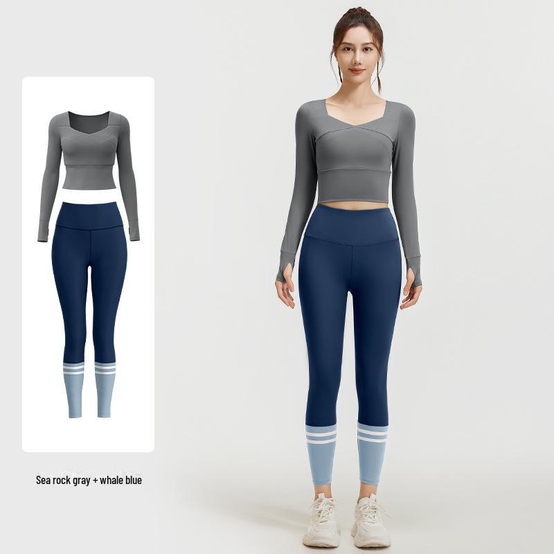 Juyitang Women's Stylish Yoga and Pilates Slim Fit Sports Suit