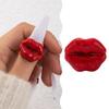 Lip Shape Finger Ring Statement Finger Jewelry Accessories Punk Style Ring Gift