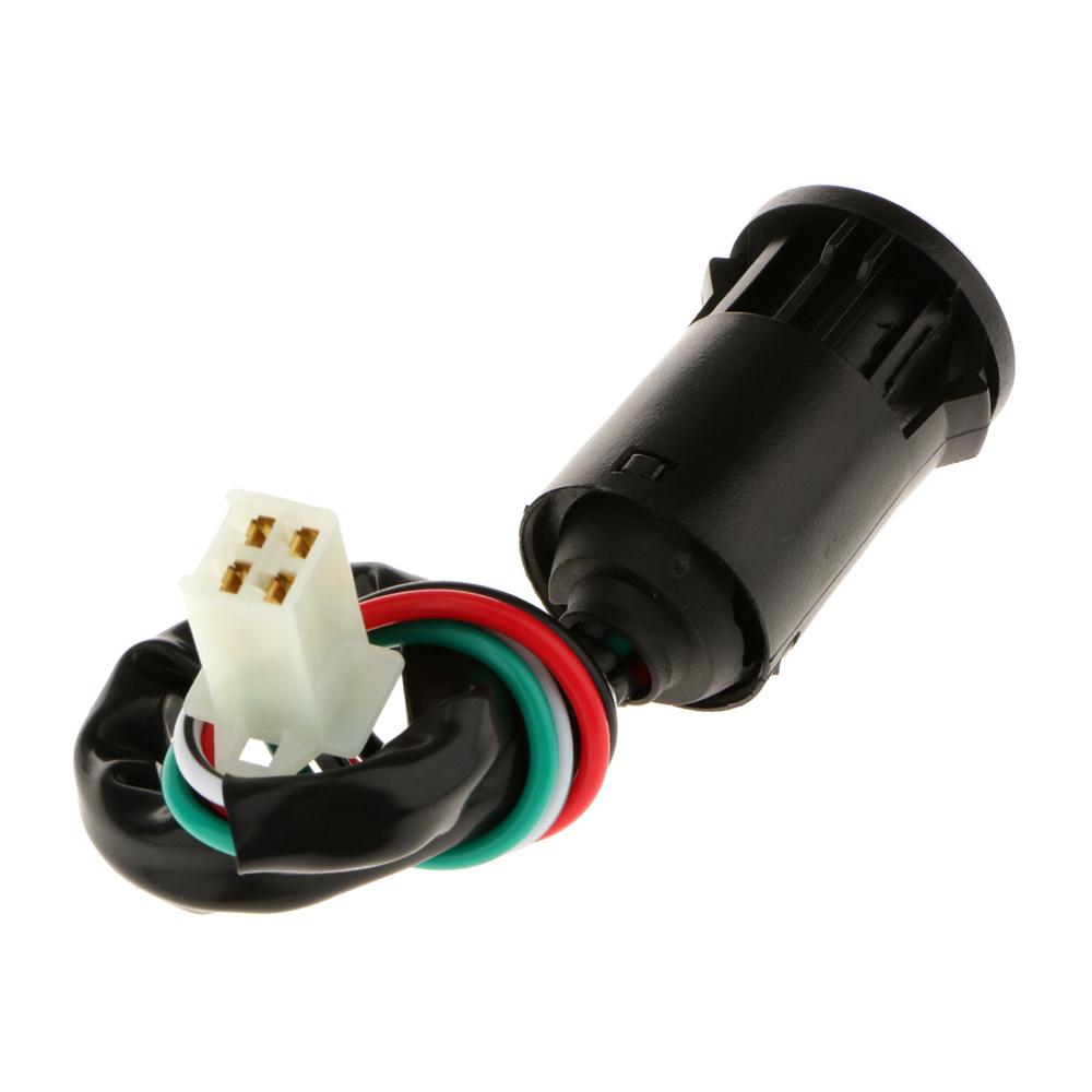 4 Wire Ignition Key Barrel Switch 50cc 110cc 125cc 250cc For Quad Dirt Bike ATV