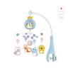 Baby Crib Mobile Multifunctional Projector Musical Rotating Bed Bell Toy for Newborns Soothing Blue
