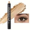 Matte & Shimmer Eyeshadow Stick  Long Lasting Waterproof Eyeshadow Pencil Creaseproof Smudgeproof  Easy Blend Makeup Eyeshadow Stick 16 Colors