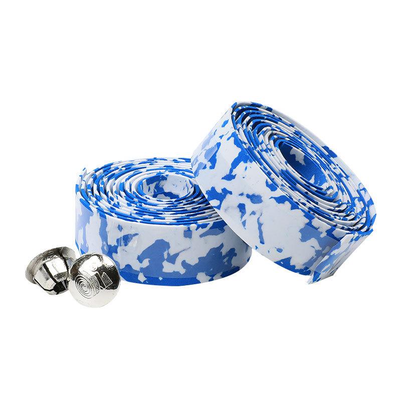 2pcs Bicycle Handlebar Tape Cork Handlebar Tape Steering Wheel Cover Biking Handle Non-slip Belt Rubber Tape Bike Bandage Cycle