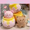 Butter Plush Bear Toy Honey Pot Series Pendant Stuffed Animal With Pp Cotton