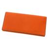 Black Long Wallet with Coin Purse Genuine Leather Grip Orange [Dakota Label] Men's BL-620112-34
