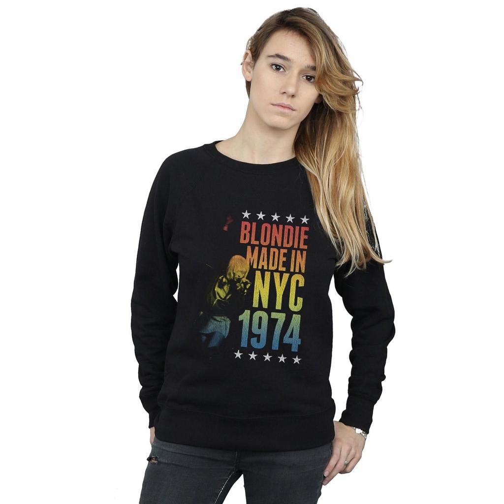 Blondie Womens/Ladies Rainbow NYC Sweatshirt