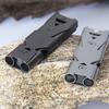 Portable Whistle 120 Db Double Tube Lifesaving Emergency SOS Safety Survival Whistle Outdoor Tool