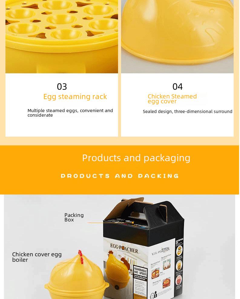 Мини-яйцеварка и рисоварка для завтрака – кухонный прибор американского стандарта