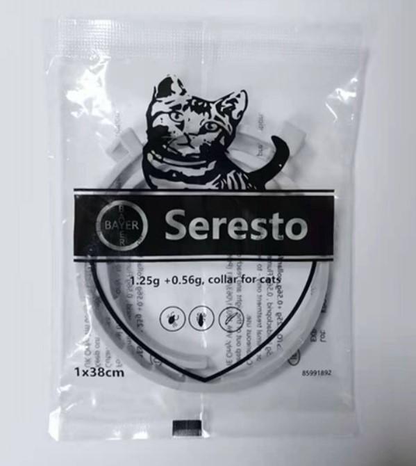 Новый ошейник от блох и клещей Bayer Seresto для собак и кошек, любого веса и размера, защита на 8 месяцев