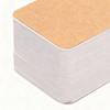 7x4x2cm Thick White Hard Cardstock Note Cards  Student English Word Memorization