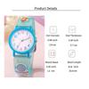 Astronaut children's watch cute cartoon color scale, suitable for daily, campus, birthday, Christmas gifts