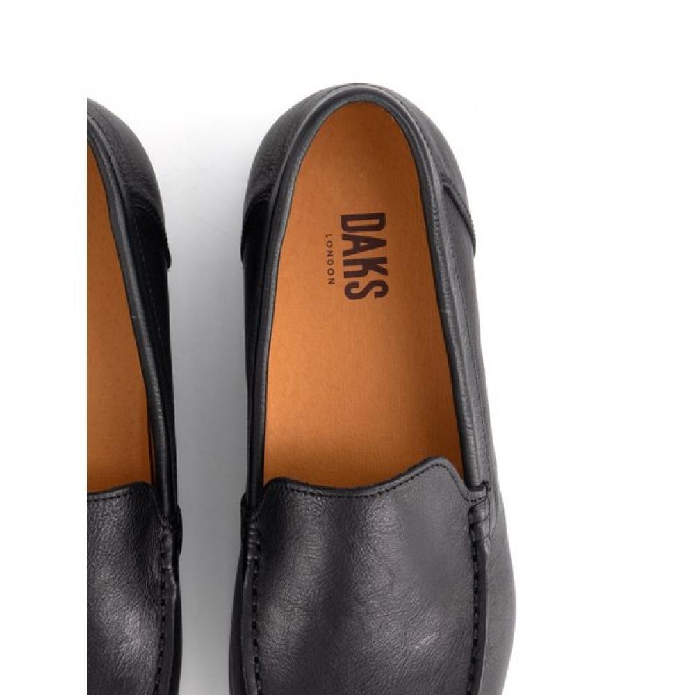 Daks Мужские Лоферы S Comfort Saffiano Drm604ke10 Черный