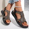Summer New Designer Platform Sandals Women Fashion Casual Roman Shoes Female Solid Color Crystal Sandalias Mujer