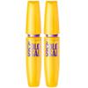 Maybelline Volum Express The Colossal Washable Mascara, Glam Black, 2 Pack
