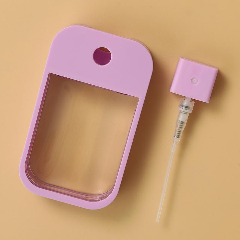 Apple Spray Card Bottle 45Ml Portable Color Card Plastic Perfume Bottle Mobile Phone Shape Alcohol Spray Bottle