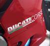 Разноцветные мотоциклетные виниловые светоотражающие наклейки Логотип Ducaticorus Боковые панели кузова и педалей Итальянский флаг Ducati