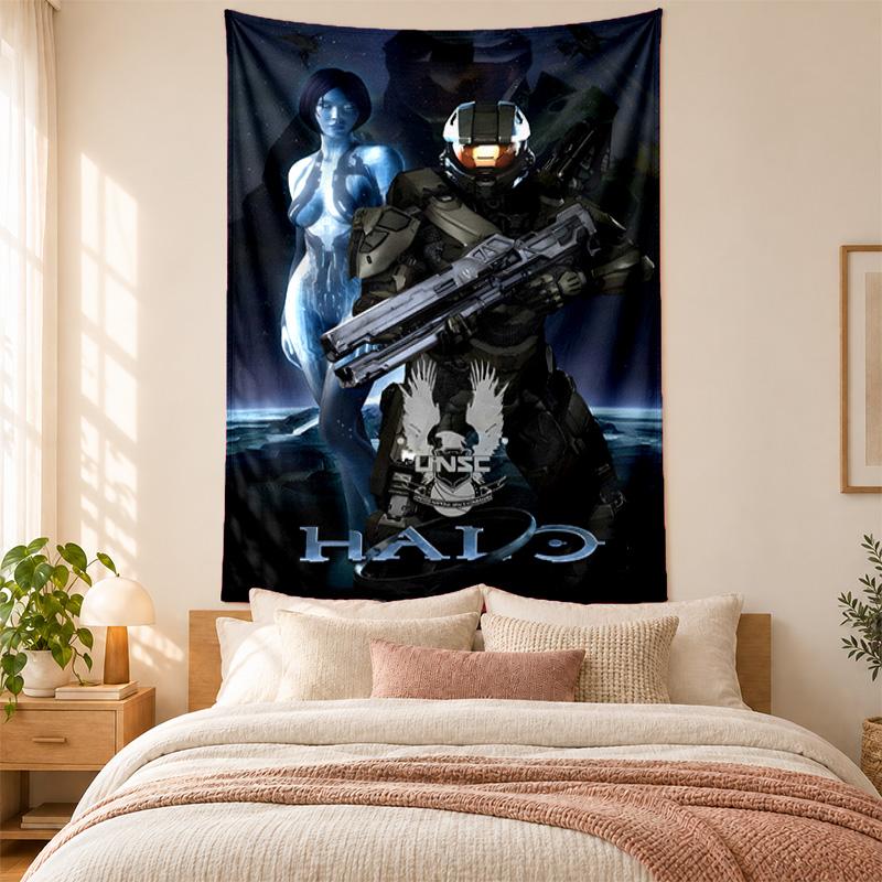Cortana Tapestry highquality for decorating living room bedroom dorm walls ideal as bedroom wallart orholiday gift