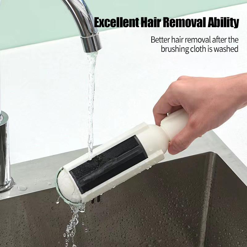 Новый многоцелевой прибор для удаления волос с домашних животных, электростатическая щетка, наклейка для шерсти кошек, собак, роликовая наклейка для ворса, самоочищающаяся щетка для удаления волос, двухсторонняя щетка