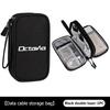 rjhwp8 Car Styling Digital Storage Bag Oxford Cloth Cable Tools Travel Purse For Skoda Kodiaq Fabia Kamiq Karoq Octavia 2 3 Rapid Scala