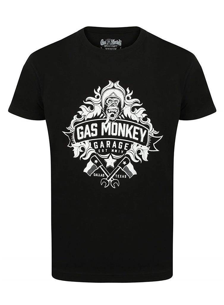 OFFICIAL LICENSED - GAS MONKEY GARAGE - BANNER T SHIRT CARS TV Unisex T-Shirt