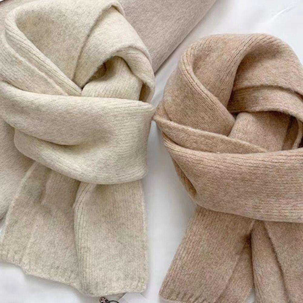 Apparel Accessories Korean Style Scarf Warm Wrap Autumn Winter Shawl Scarf Women Scarf Thick