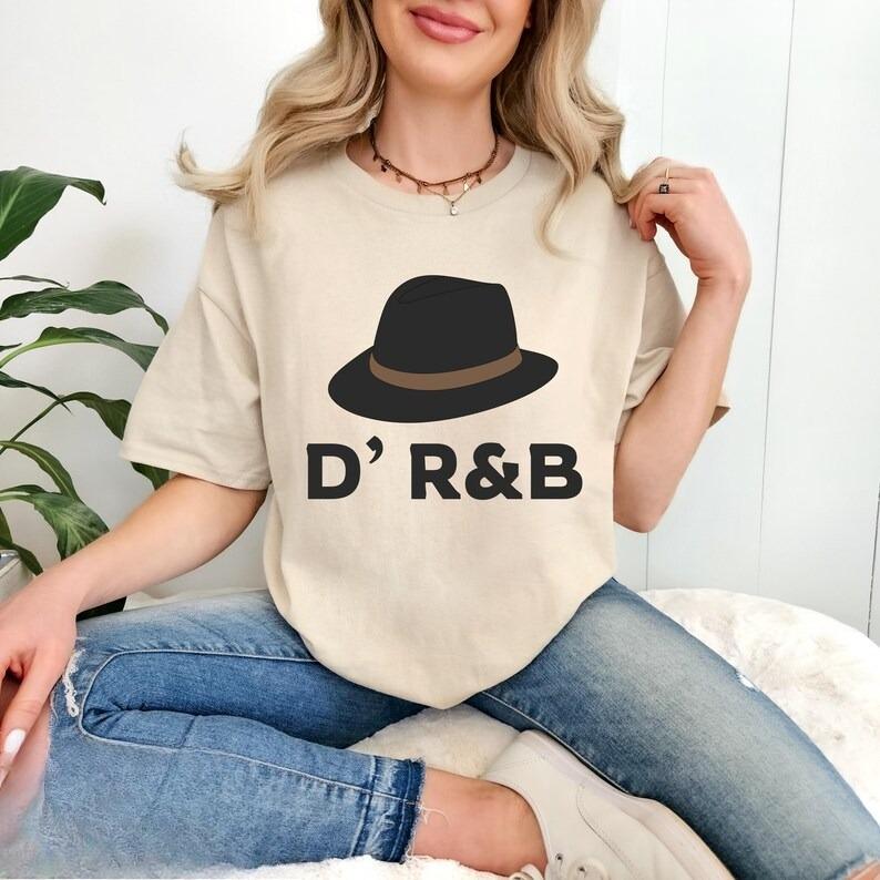 DRB Dangelo Rip Brown Sugar Vibes Concert Merch Vntg Rap Neo Soul Smooth Vibes Graphic for Music Lovers Fans Style T Shirt
