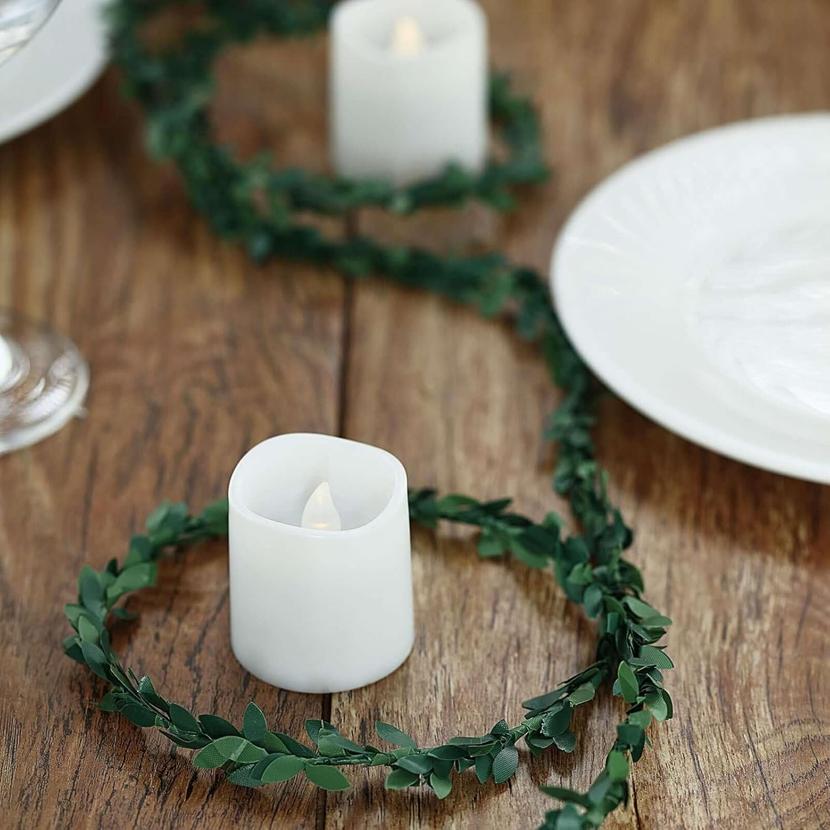 Artificial Plants Ivy Leaf Wreath 5/7.5 Meters Vines Fake Leaf Home Decor Wedding Christmas Outdoor Garden Festival Decorations